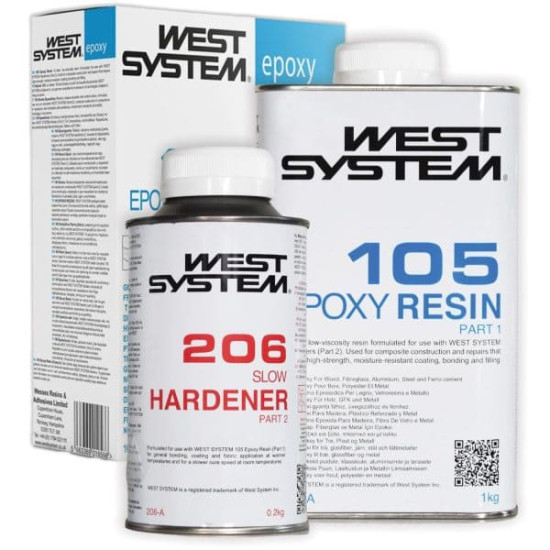 West System Junior Pack  600GR / 1,2ltrs