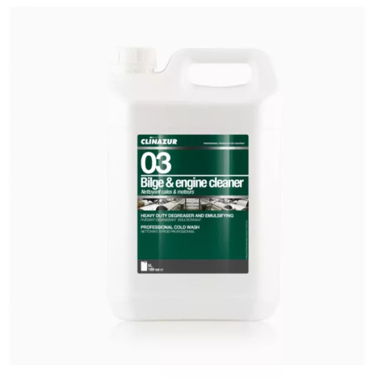 CLINAZUR BILGE AND ENGINE CLEANER  5L