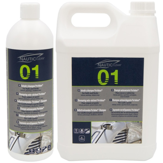 NautiClean No.1 Autodry Shampoo 5LT – Σαμπουάν Σκάφους με Auto Dry | TheDeckShop